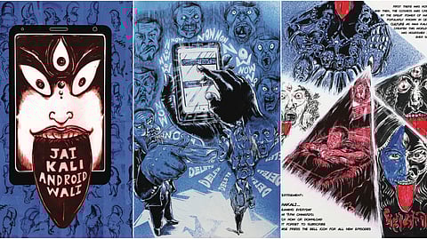 Artworks from Jai Kali Android Wali