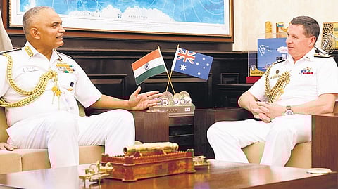 Australia, India navies to step up engagement, training exchanges