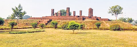 Remains of the fortress at Choudwar