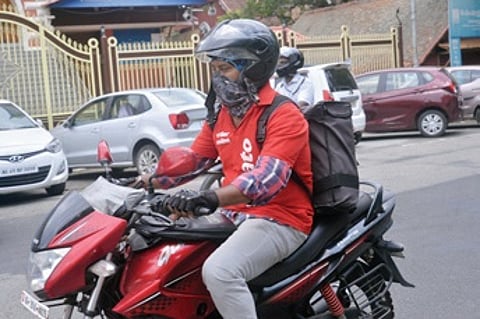 Food delivery platforms pay between Rs 30 and Rs 90 per order (no fixed delivery pattern).