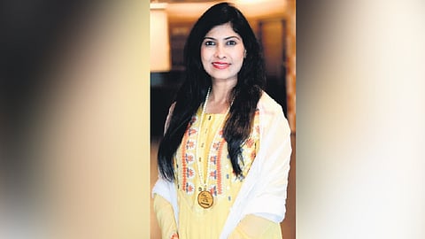 YFLO chairperson Riddhi Jain.