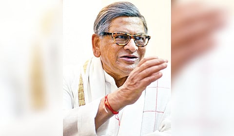 Former chief minister SM Krishna