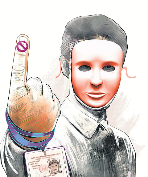 Impersonation, open voting: What some parts of Kerala see during polls?