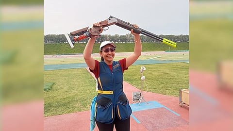 Indian skeet shooter Maheshwari Chauhan