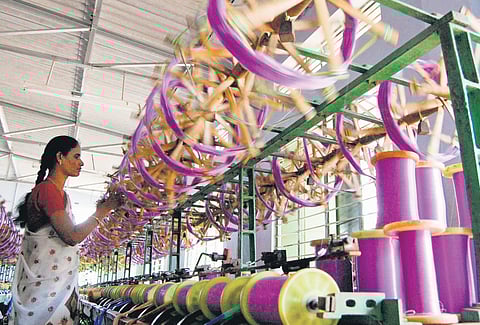 Karur district is a textile belt and it alone exports over Rs 1,000 crore of household textiles