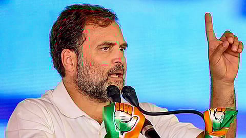 Congress leader Rahul Gandhi