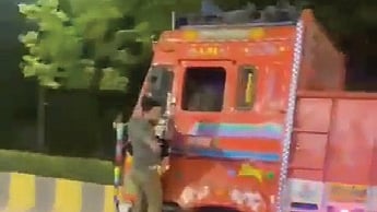 Hyderabad lorry driver drags bike for one kilometre after hitting a car