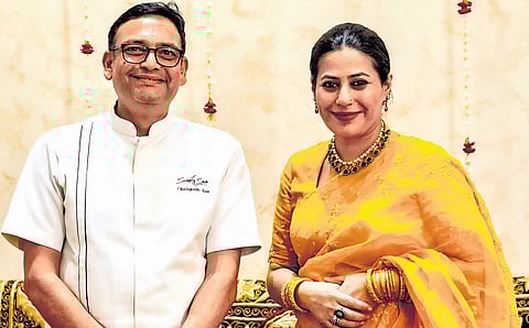 Chef Chalapathi Rao and Chef Anjum Pasha