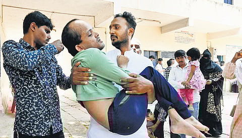 From the injured in wheelchairs to auto drivers and street vendors casting their votes, people across the spectrum exercised their democratic rights.