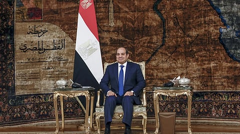 Egypt's President Abdel Fattah al-Sisi won the election with 89.6 percent of the vote, against three unknowns.