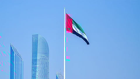 Image of Abu Dhabi flag used for representational purposes only.