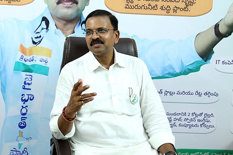 JBNP chief VV Lakshminarayana