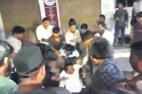 YSRC-TDP scuffle triggers tension in Ongole, CEO seeks report from police