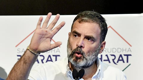 Congress leader Rahul Gandhi.