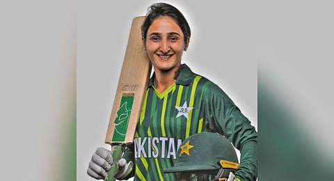 Former Pakistan women's captain Bismah Maroof
