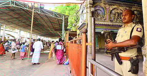 Considering the huge number of people expected to take part in the festival in the coming days, Sangeetha advised the police department to take appropriate measures to beef up security, regulate parking and crowding.