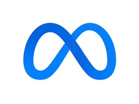 Meta's logo. (File Photo)