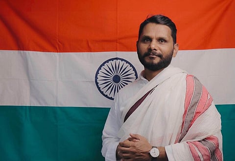 Shankar J a Creative Consultant from Japan who came to experience his right to vote.