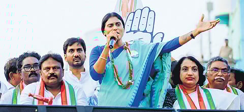 APCC president YS Sharmila