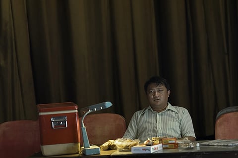 This image released by Warner Bros. Discovery shows Phanxine in a scene from the HBO television mini series "The Sympathizer"