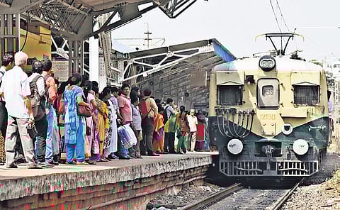 A file photo of Chromepet railway station