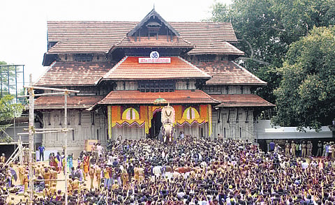 Representative Image of Thrissur Pooram