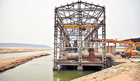 Emergency pumping begins at the NSP on Saturday