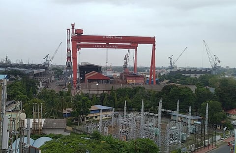 Cochin Shipyard is the third port to sign the agreement with the US Navy