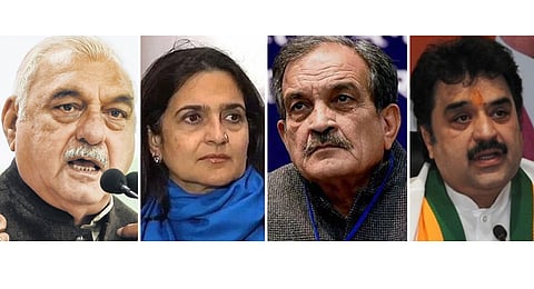 Bhupinder Singh Hood, Kiran Choudhry, Birender Singh, Kuldeep