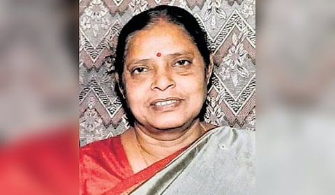 Former Health and Family Welfare Minister and three-time MLA Dr Kamala Das