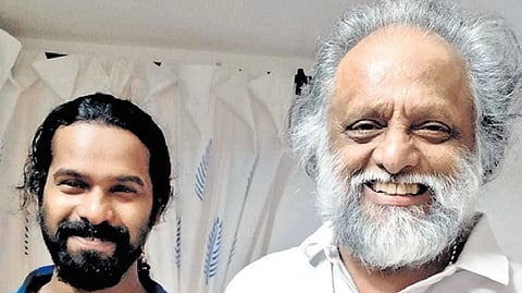 Kaithapram Damodharan Namboothiri with Jamshir