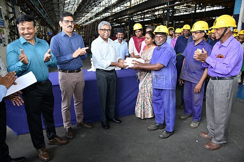 ICF GM congratulated the staff on the achievement