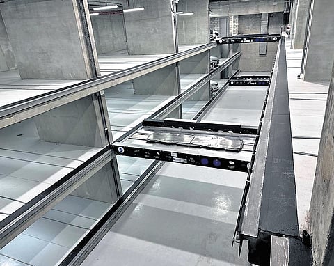 The MLP has been designed using state-of-the-art automated parking technology.