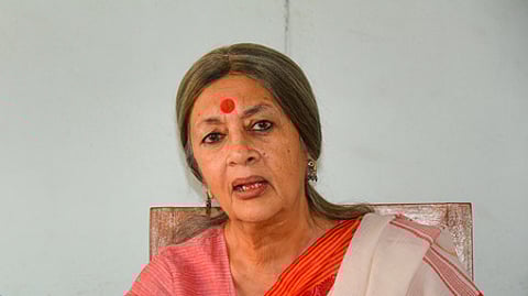 Senior Communist Party of India-Marxist (CPI-M) leader and former Rajya Sabha MP Brinda Karat