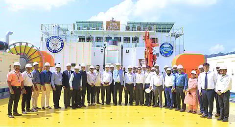 Hi-tech submersible platform inaugurated at Navy hub in Kerala