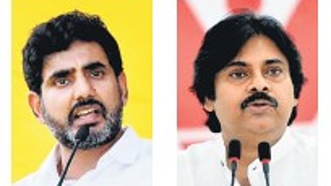 Nara Lokesh, Pawan Kalyan
