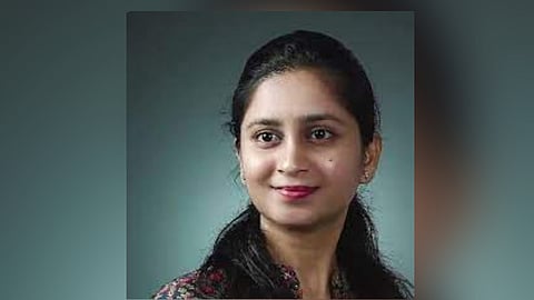 26-year-old Priyanka Jarkiholi — daughter of PWD Minister Satish Jarkiholi.