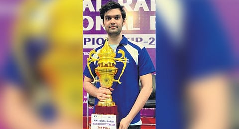 Indian chess grandmaster Raja Rithvik