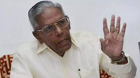 RM Veerappan was a former minister in the Cabinets headed by MGR and Jayalalithaa