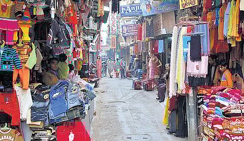 A view of Shahdara in Delhi.