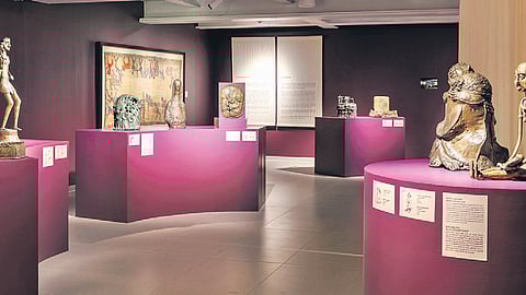 Works on display at MAP