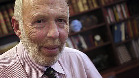James Simons at his New York office ,Wednesday, December 14, 2005.