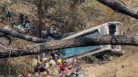 Local residents rushed to the spot and initiated rescue efforts, pulling out the injured from the mangled remains.