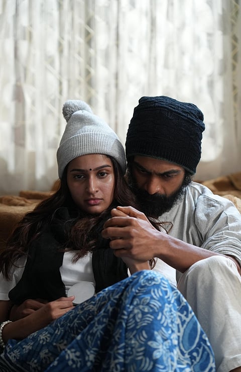 A scene from 'Rasavathi' movie