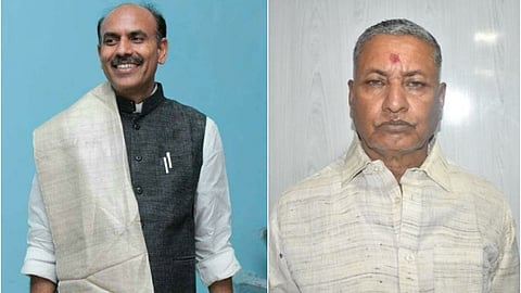 KN Triparthi (R), Kalicharan Singh(L)