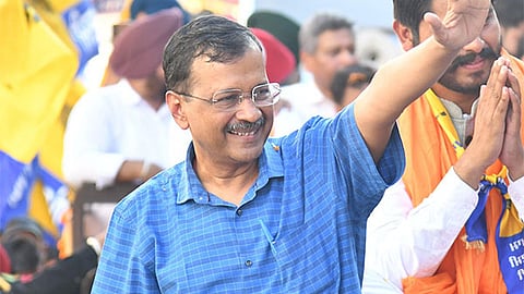Delhi Chief Minister and AAP National Convenor Arvind Kejriwal.