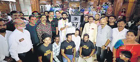 At the muhurath of 'God Promise'