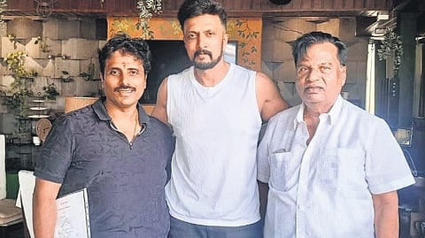 Sandesh N, Sudeep and Sandesh Nagaraj