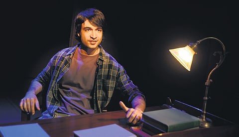 A scene from the play 'Letters of Suresh'