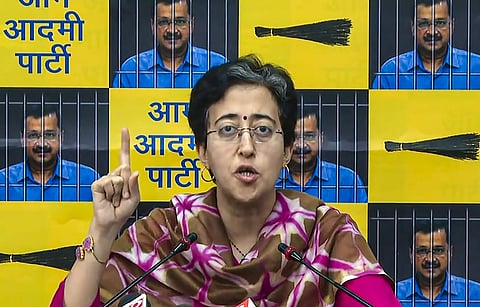 Delhi Minister and Aam Aadmi Party leader Atishi.